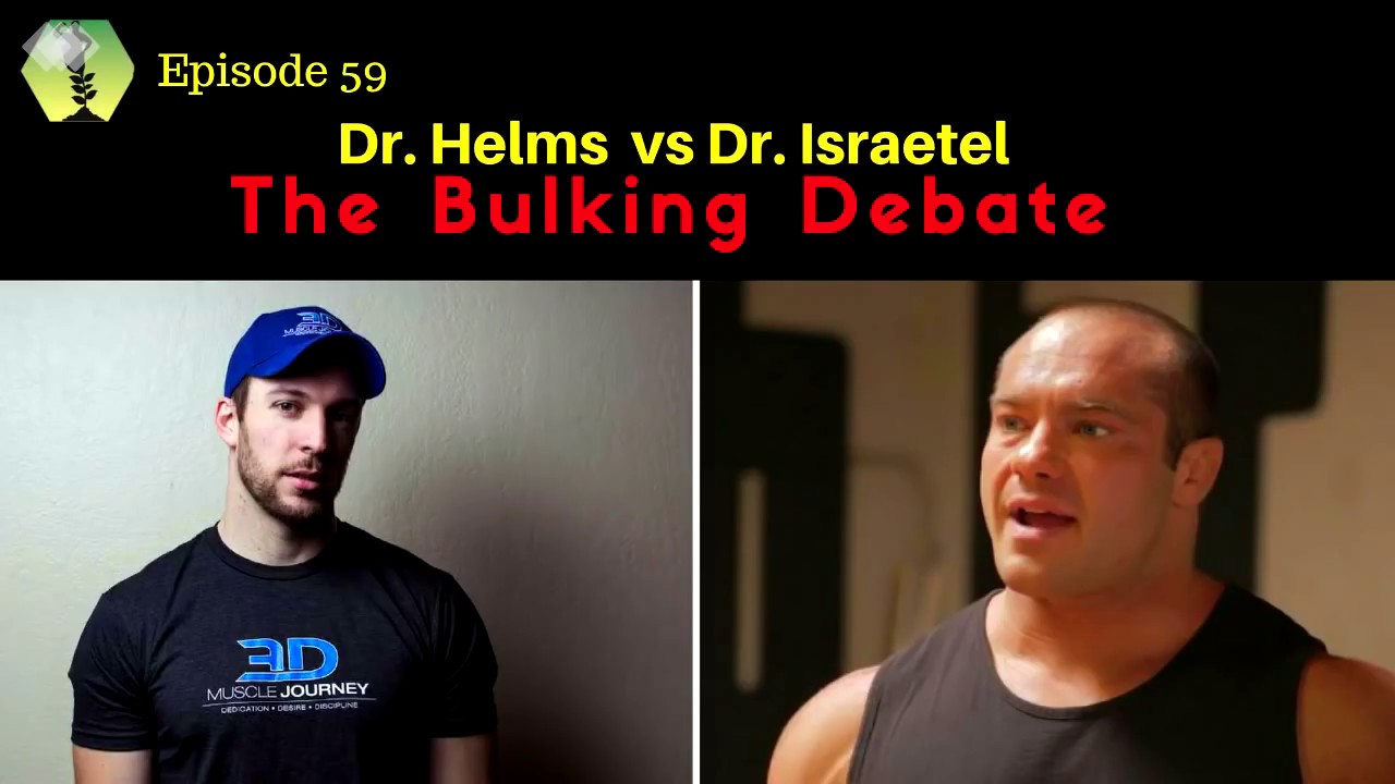 SSD Ep.59: The Bulking Debate: Dr. Eric Helms vs Dr. Mike Israetel. 1lb/month or 1 lb/week?