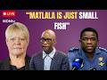 DA MP GRILLS GENERAL MKHWANAZI MATLALA IS A SMALL FISH CLAIM STUNS