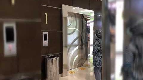 Touchless sensor elevator button