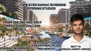 First Ever Studios in Damac Riverside | Starting at AED 628K | Dubai South Investment | Full Tour