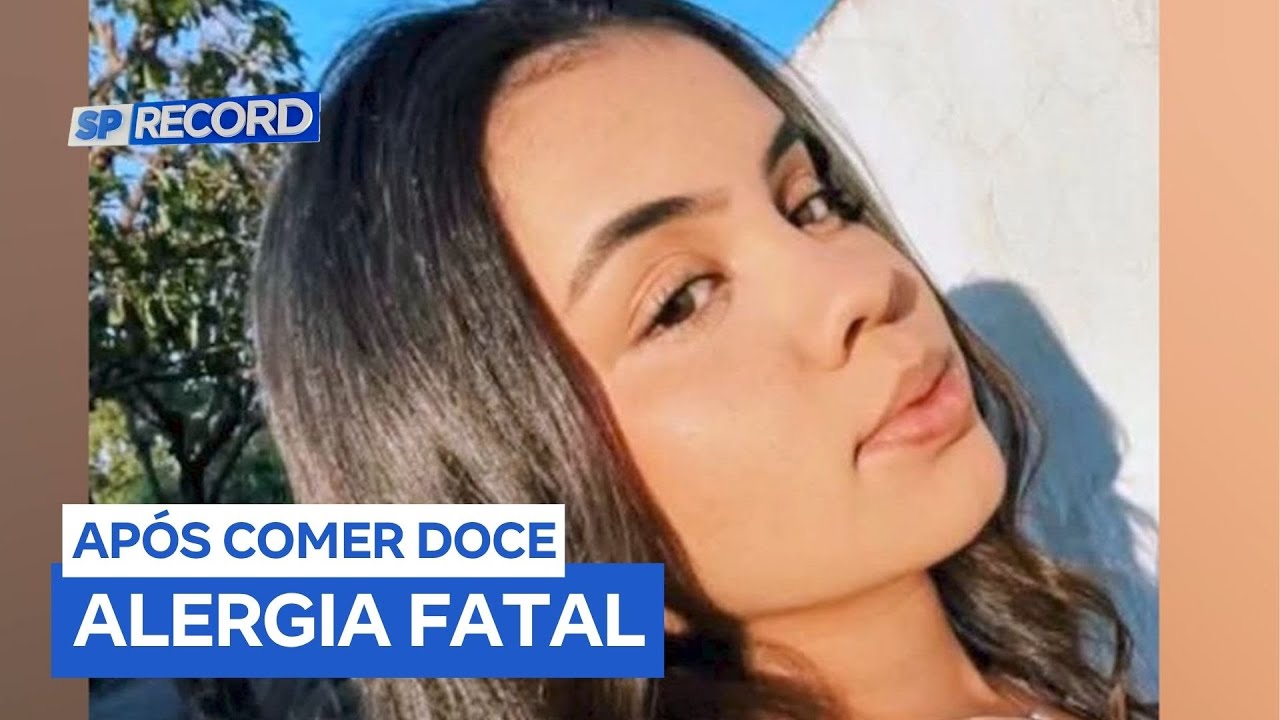 Enterrado corpo de jovem que teve reação alérgica após comer doce com amêndoas em Araraquara (SP)