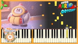 Video thumbnail of "Snow Kingdom (Shiveria) | Super Mario Odyssey | Piano Cover (+ Sheet Music)"