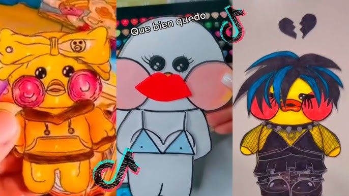 6 DIY Lalafanfan PAPER DUCK Valentine's Day party ♥️ Duck