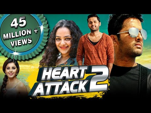 हार्ट अटैक 2 - नितिन की तेलुगु हिंदी डब्ड फुल मूवी । Heart Attack 2 Hindi Dubbed Movie । नित्या मेनन