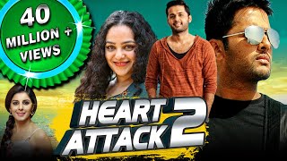 हार्ट अटैक 2 - नितिन की तेलुगु हिंदी डब्ड फुल मूवी । Heart Attack 2 Hindi Dubbed Movie । नित्या मेनन