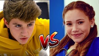 MattyBRaps - (Monsters) VS Haschak Sisters - (Anything You Can Do I Can Do Better) Resimi