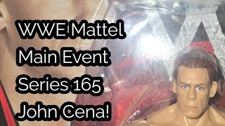 WWE Mattel Main Event Series 165 John Cena Action Figure Unboxing Plus Review 