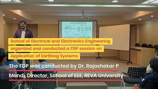 Faculty development Program on Application of Earthing System