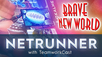 Brave New World Cologne SC 2016 - #3 - Run on the Snare - Netrunner With TeamworkCast