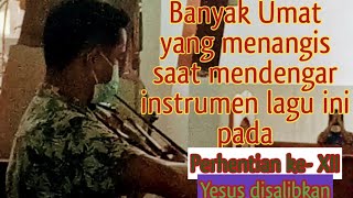 Jalan salib || Instrumen di perhentian ke-XII
