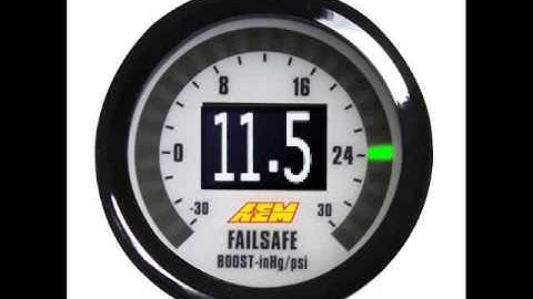 AEM 30-4900 Wideband Failsafe Gauge