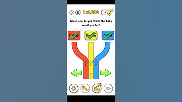 Trick Me level 200 Which one do you think the baby would prefer Walkthrough Solution