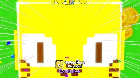 Top 3 Players Hatching The *GOLDEN* Huge Pixel Cat ON CAMERA In Pet Simulator X!