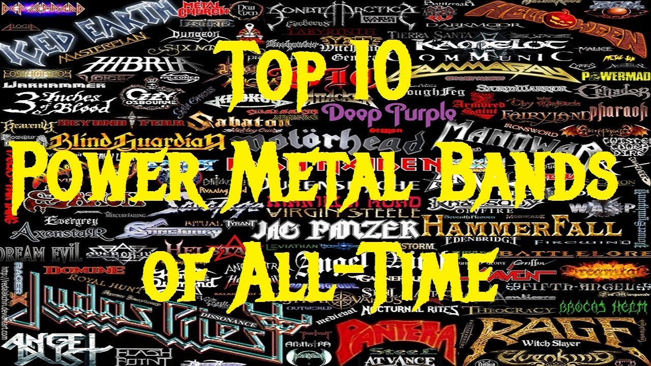 10 POWER METAL Bands of All Time -