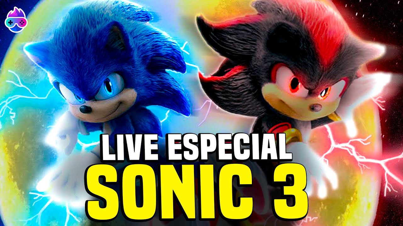 HISTÓRIA DE SONIC 3 O FILME AO VIVO! - NerdBrothers 