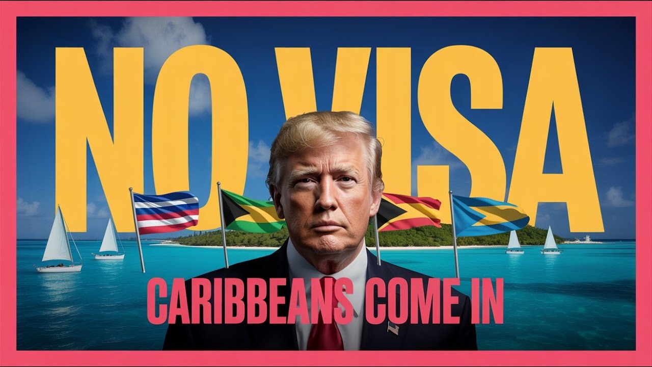 No More VISAS! These Caribbean Countries Will Be Free to Enter in 2025!