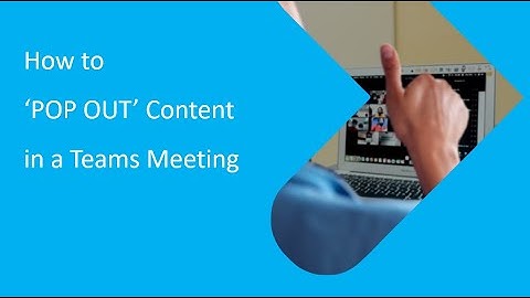 How to view Content in Full Screen during a Teams meeting