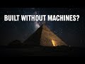 How the Great Pyramid Was Built Without Modern Technology| Ancient Engineering Mystery