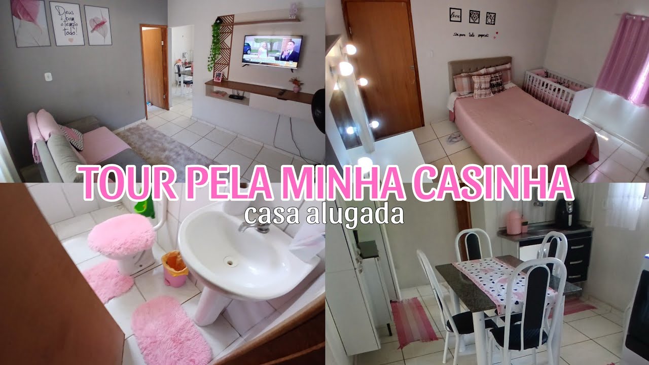 TOUR PELA MINHA CASINHA 🏡💕| BEM VINDOS A MINHA CASA ALUGADA 🥰✨️
