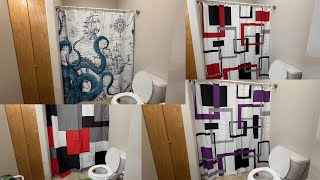 Reviewing 4 shower curtains from DESIHOM