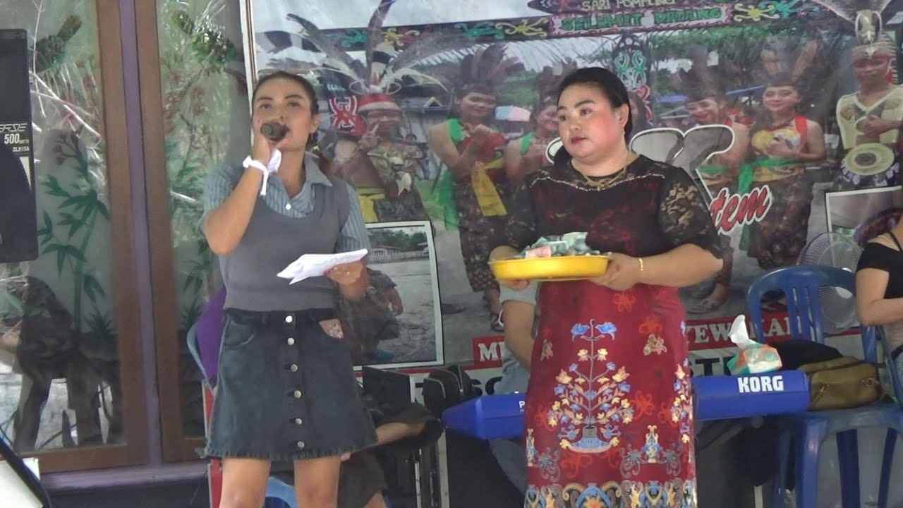 TANDAK TIMANG ACARA BASARAH SYUKURAN MENENANG ALM. SAPRIN & REMIE, VOCAL WIWIN.