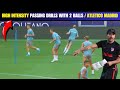 High Intensity Passing Drills With 2 Balls / Atletico Madrid
