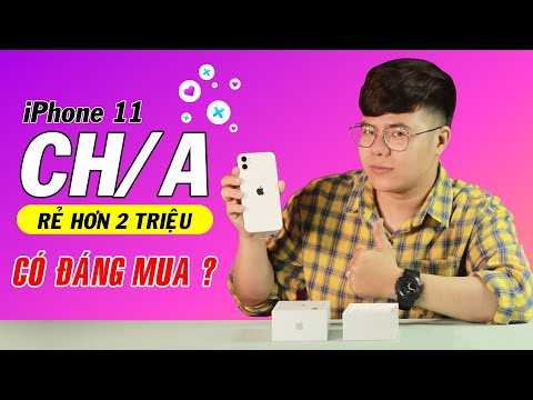 Video iPhone 11 mã CH/A 2 SIM vật lý giá rẻ hơn đến 2 triệu... - youtube