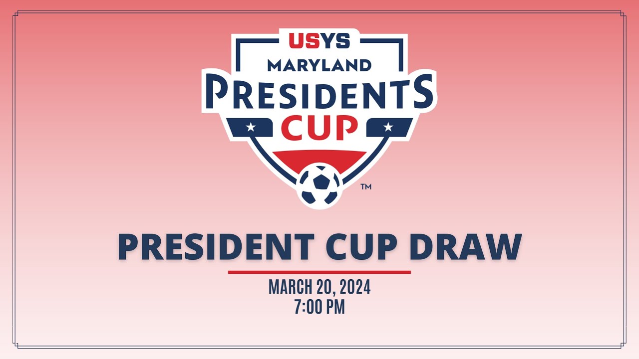 MSYSA 2024 Presidents Cup Draw LIVESTREAM YouTube