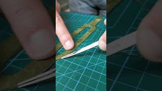ASMR of leather sounds of beveling edges. Leathercraft sounds.