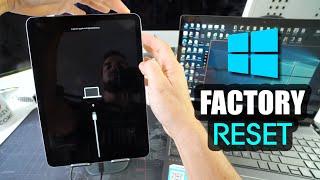 How To Factory Reset & Restore Your Ipad Pro M4 On Windows Pc