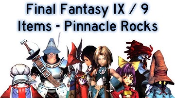 Final Fantasy IX / 9 - Items 14 - Pinnacle Rocks