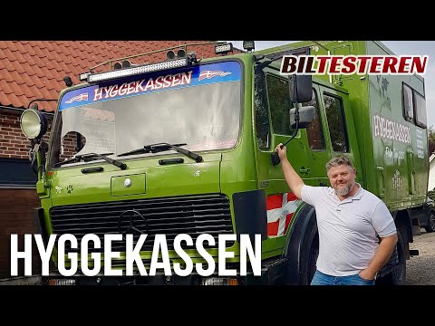 Ombygget brandbil - nu som camper! Hyggekassen (hyggevideo)