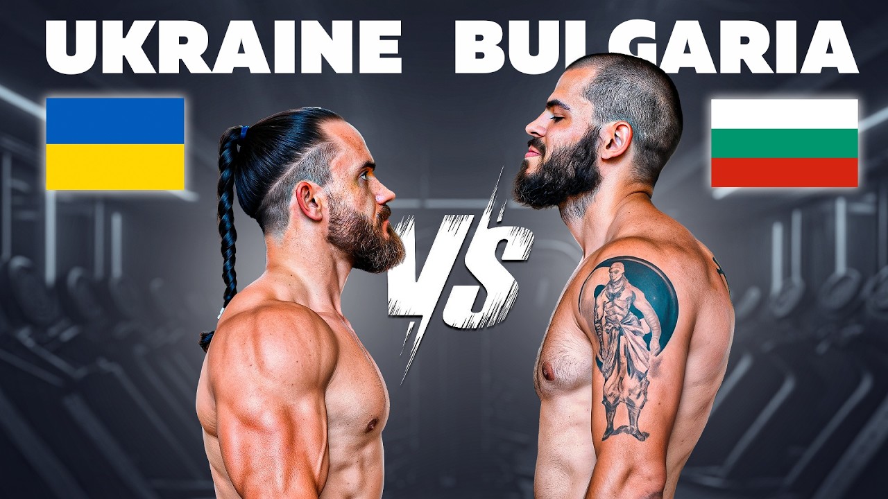 Insane 100‑Rep Battle: Planche vs Front‑Lever – Can I Beat Bulgaria’s Strongest?