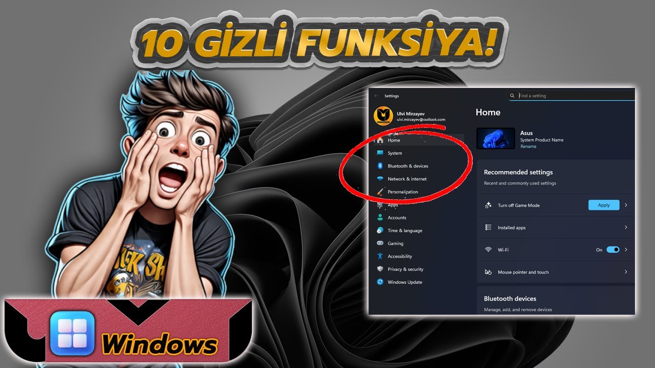 Windows-da Çoxlarının Bilmədiyi 10 Gizli Funksiya | PC İstifadəçiləri MÜTLƏQ Baxsın