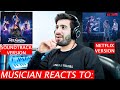 BRIGHT - (Netflix Clip vs Soundtrack Version) - Musician's Reaction - Julie and The Phantoms