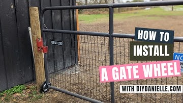 How to Install a Wheel for a Farm Gate | Easy Farm Gate Wheel Installation Guide