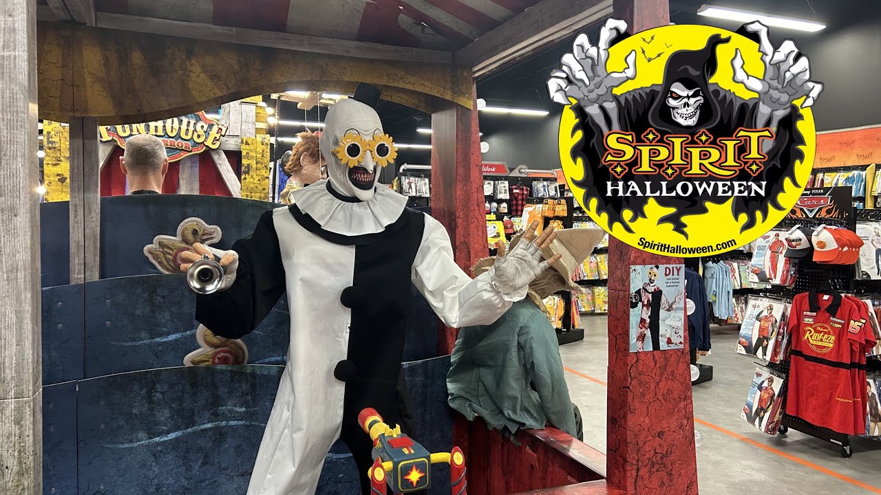 Spirit Halloween Animatronics Tour 2024 Youtube 