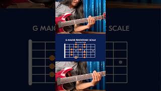 🔥G Major PENTATONIC Scale For BEGINNERS  #guitar  #yogchamling #guitarra #guitarlesson