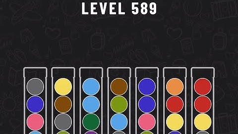 Ball Sort Puzzle Level 589 #ballsortpuzzle #ballsortpuzzlegameplay #puzzlegame #mobilegames