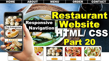 How to create a website like Swiggy and Zomato with HTML/CSS, Website for restaurant using HTML/CSS