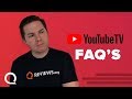 Most Asked Questions About YouTube TV | YouTube TV FAQ