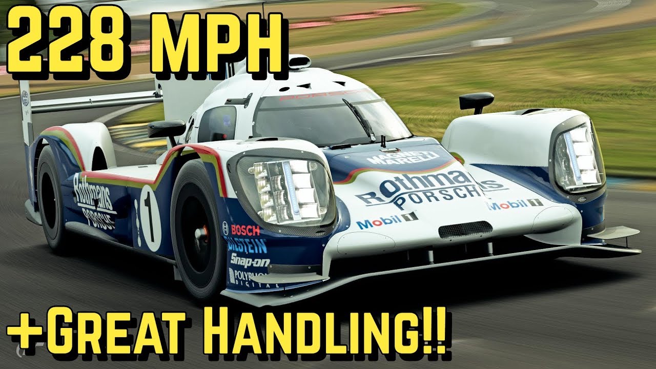 GT SPORT - 228 MPH Porsche 919 Setup Tutorial!!