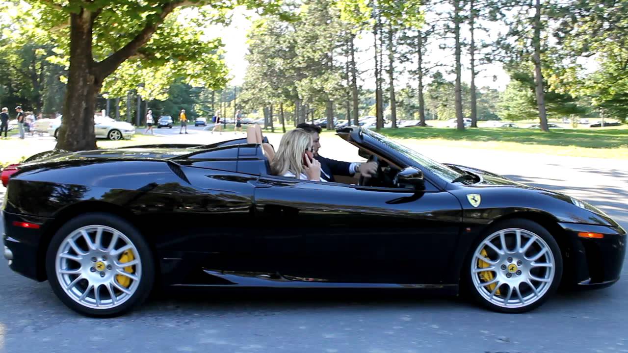 Ferrari F430 Spider Loud Acceleration