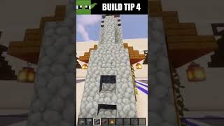 Minecraft Build Tips #4 - How to Build a Chimney #shorts