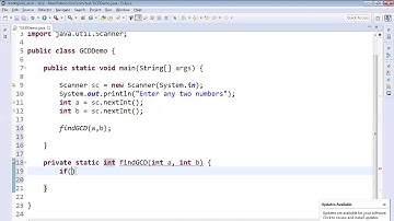 Program # 6  Logic 3 Finding GCD of a given two numbers using Recursion in Java