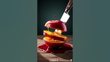 #Cinematic ASMR: Cutting a Fresh Apple 🍎 | Crisp & Juicy Sounds in 4K