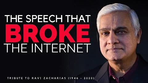 THE FINAL SPEECH THAT BROKE THE INTERNET | TRIBUTE TO RAVI ZACHARIAS (1946 - 2020)
