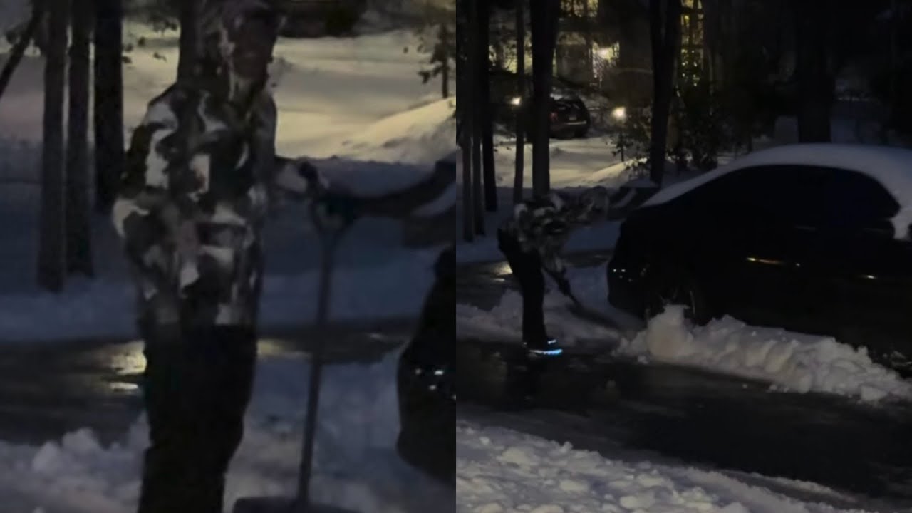 Gillie Caught Lacking After He Run Out Of W**d & His Car Covered In Snow👀