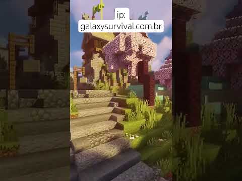 #shorts SERVIDOR DE MINE GALAXY SURVIVAL #minecraft