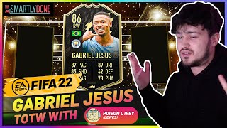 Gabriel Jesus TOTW - Player Reviews | FIFA 22 Ultimate Team | SmartlyDone